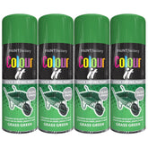 4X Grass Green Gloss Spray Paint 250ml Spray Paint